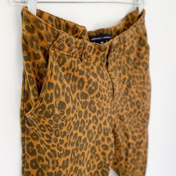 Sanctuary x Anthropologie Leopard Print Joggers MP - Picture 7 of 11